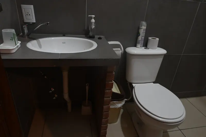 Baño de la Cabaña 6